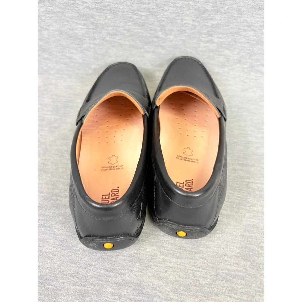 Samuel Hubbard Free Spirit for Him Loafers Mens 11.5Black Leather Penny Drivers
